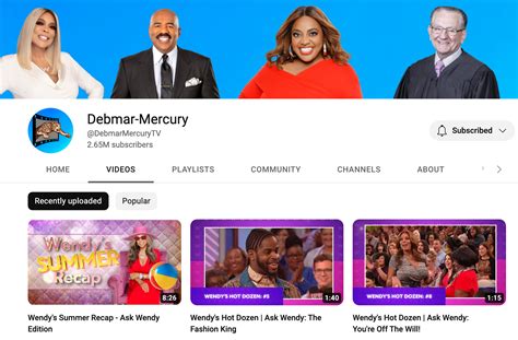 Wendy Williams’ Old Shows Are Back on Debmar Mercury’s Youtube Page - The Source