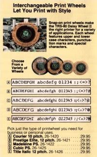 The Daisy Wheel Printer II