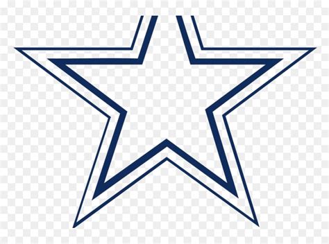 Dallas Cowboys Logo Outline, HD Png Download - vhv