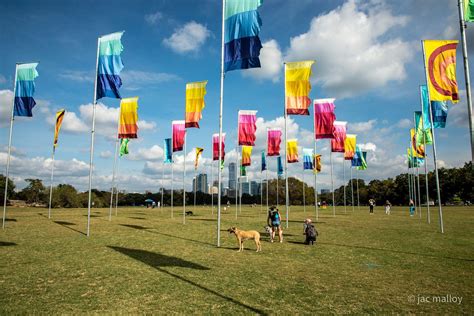 Austin City Limits Music Festival flags flying for what would have been ...