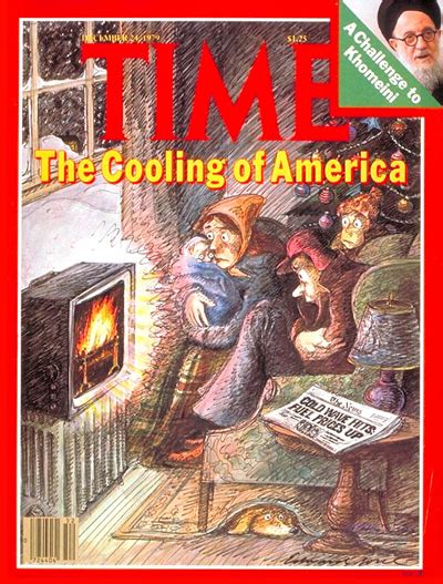 TIME Magazine Cover: Shivering America - Dec. 24, 1979 - Oil and ...