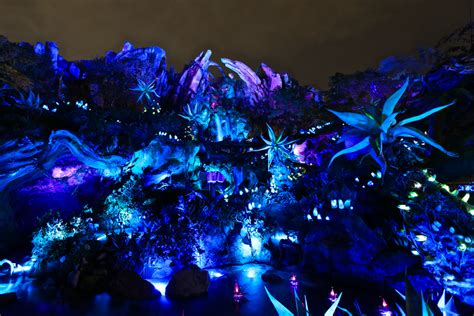 Nighttime Photos of Pandora – The World of Avatar