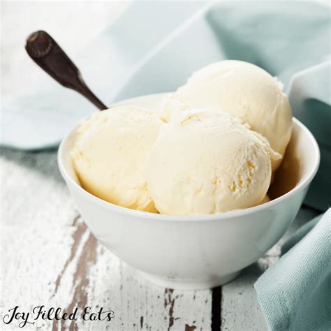 Keto Vanilla Ice Cream Recipe (Easy!) | Joy Filled Eats