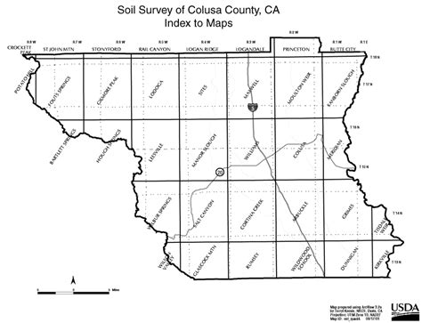 Soil Survey of Colusa County, CA