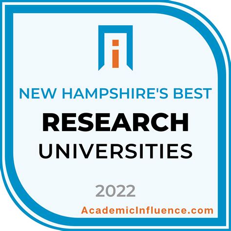 New Hampshire’s Best Research Universities of 2021 | Academic Influence