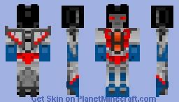 MP-11 Starscream (TRANSFORMERS MASTERPIECE SKIN SERIES) Minecraft Skin