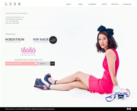 Lush on Behance