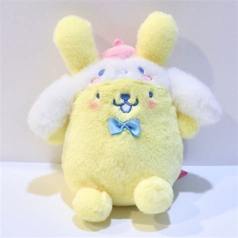 Sanrio 20th Cinnamoroll Anniversary x Pompompurin Plushie Mascot – Pieceofcake0716