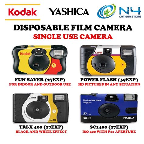 Kodak Disposable Camera with Flashing Light Kodak 135 Single-Use Camera ...