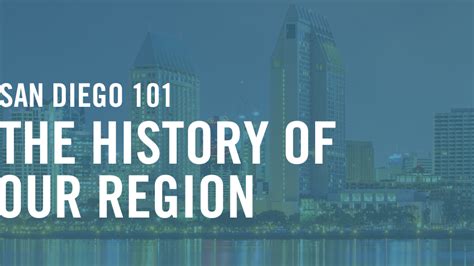 San Diego 101: The History of Our Region - San Diego History Center ...