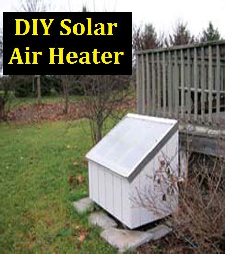 DIY Solar Air Heater - The Prepared Page