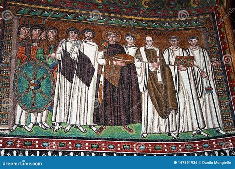 Justinian mosaic stock photo. Image of history, ravenna - 147391936