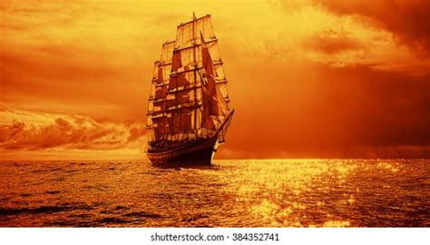 110,255 Sailing Ships Sunset Images, Stock Photos & Vectors | Shutterstock