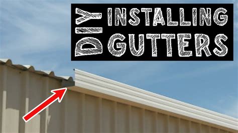 Installing Gutters on a Metal Roof: Step-by-Step Guide - YouTube