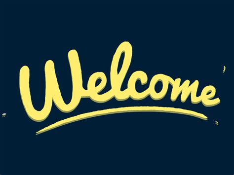 Welcome Cel Animation by Make it Move on Dribbble