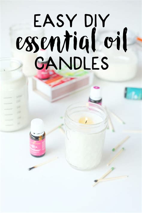 How to Make Scented Candles with Essential Oils {Video + Post}