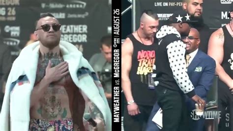 Mayweather vs McGregor World Tour: New York Press Conference Highlights - YouTube