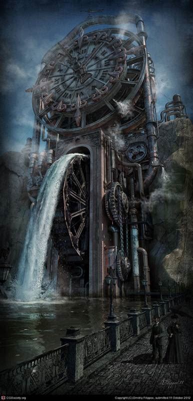 Cool 3d concepts: Cool Steampunk 3d Art