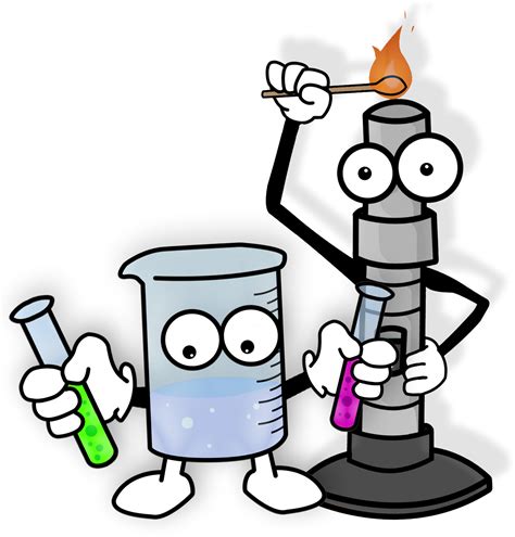 Lab Clipart Physical Science - Bunsen Burner Safety Cartoon - Png Download - Full Size Clipart ...