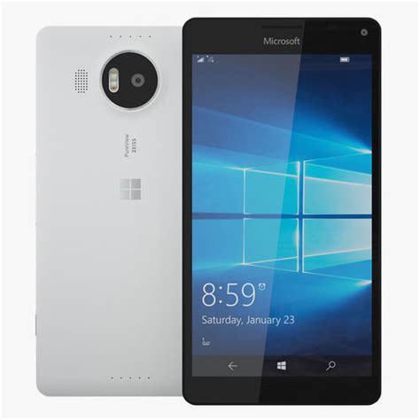 Microsoft Lumia 950 XL White 3D model | CGTrader