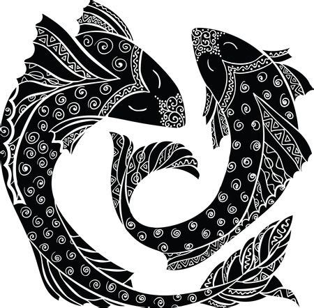 Free Clipart Of Horoscope Astrology Zodiac Pisces Fish