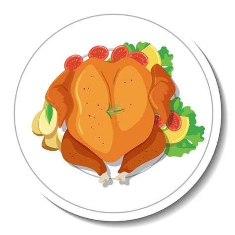 Chicken legs plate Vectors & Illustrations for Free Download | Freepik