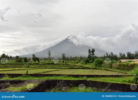 Mayon Volcano in Albay, Philippines Stock Photo - Image of nature ...