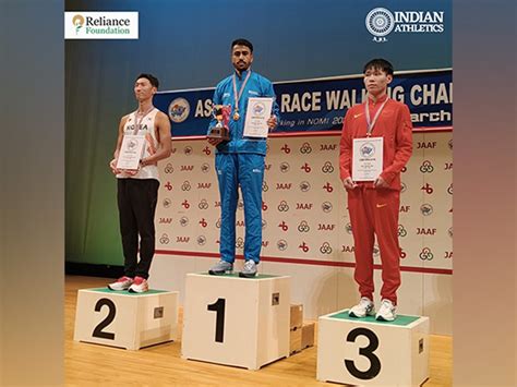 Asian 20km Race Walking Championships: Akshdeep Singh wins gold; Vikash ...