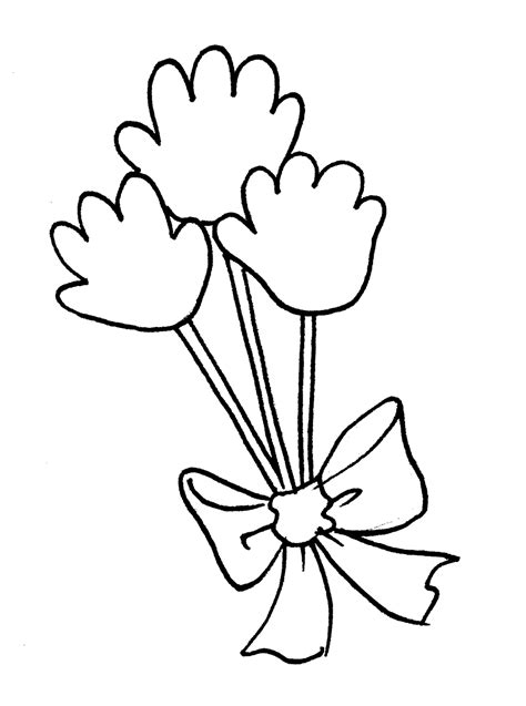 Pictures Of Flowers To Trace - ClipArt Best