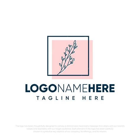 Premium Vector | Free vector botanical and branding logo design