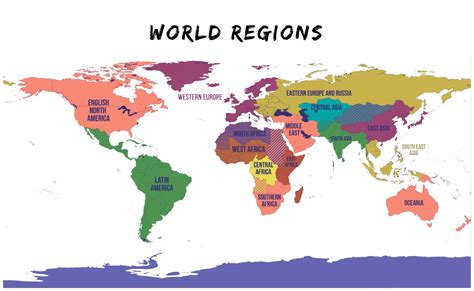 World Regions Images