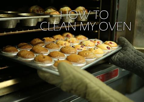 How to use baking soda and vinegar oven cleaner & how to clean the ...