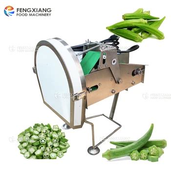 Small Automatic Electric Okra Cutter Slicer Slicing Cutting Machine ...