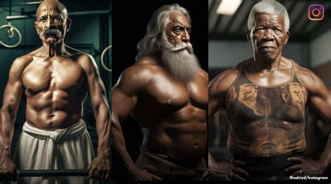 ‘Indian Popeye’: AI art reimagines world leaders as gym bros | Trending News - The Indian Express