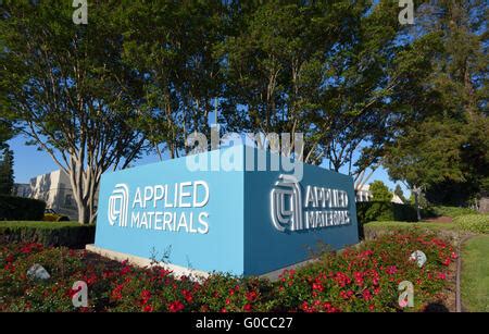 Applied Materials Inc. headquarters, Santa Clara CA Stock Photo ...