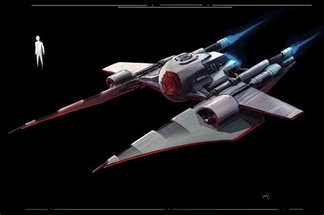 Altar of the Visual Narrative: Starfighter concept art