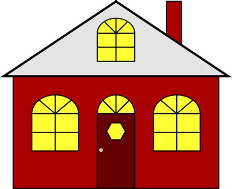 Clipart - Lighted House