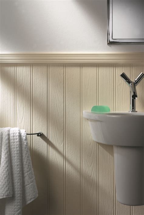 EASIpanel - Cream tongue & Groove bathroom | Bathroom cladding, Bathroom remodel designs, Cheap ...