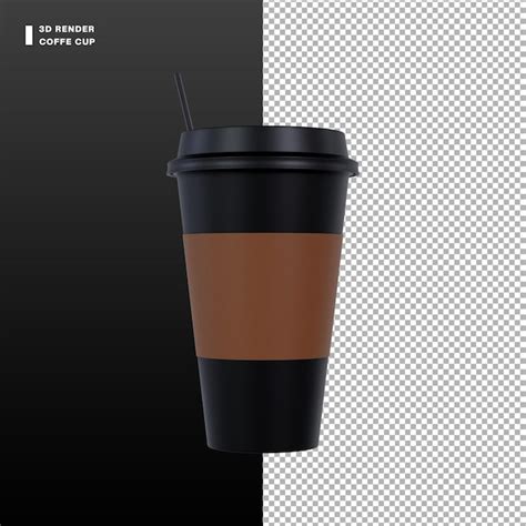 Premium PSD | White paper coffee cup and white lid in the air