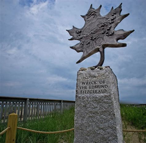 Edmund Fitzgerald Memorial Photograph by LuAnn Griffin