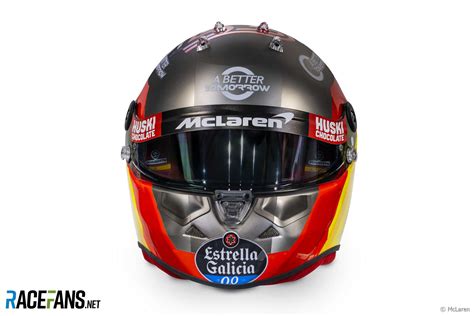 Carlos Sainz Jnr 2020 helmet · RaceFans