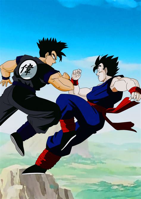 Commission 99 - gohan training with OCs by salvamakoto on DeviantArt