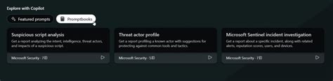 How to use prompts in Microsoft Copilot for Security | Microsoft ...