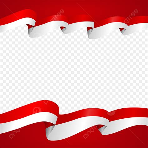 American Flag Ribbon Clipart Transparent Background, Download Indonesian Flag Ribbon Frame ...