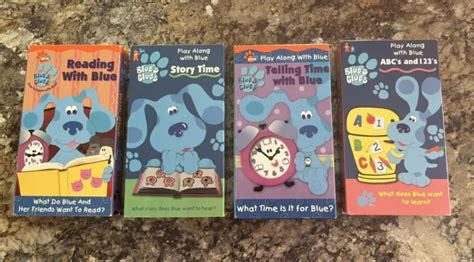 NICK JR. BLUES Clues VHS (Lot of 4) £18.34 - PicClick UK