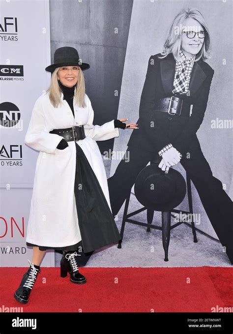 Honoree Diane Keaton arrives at AFI's 45th Life Achievement Award Gala ...