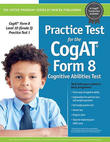 CogAT Form 8 Full-Length Practice Test 1 for Grade 3