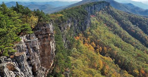 Hike to Chimney Rock in the Monongahela National Forest, Cabins, West ...