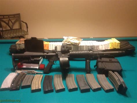 Gunlistings.org - Rifles Bushmaster M4 Loaded With Acsesories