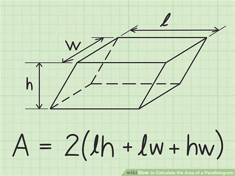 3 Ways to Calculate the Area of a Parallelogram - wikiHow